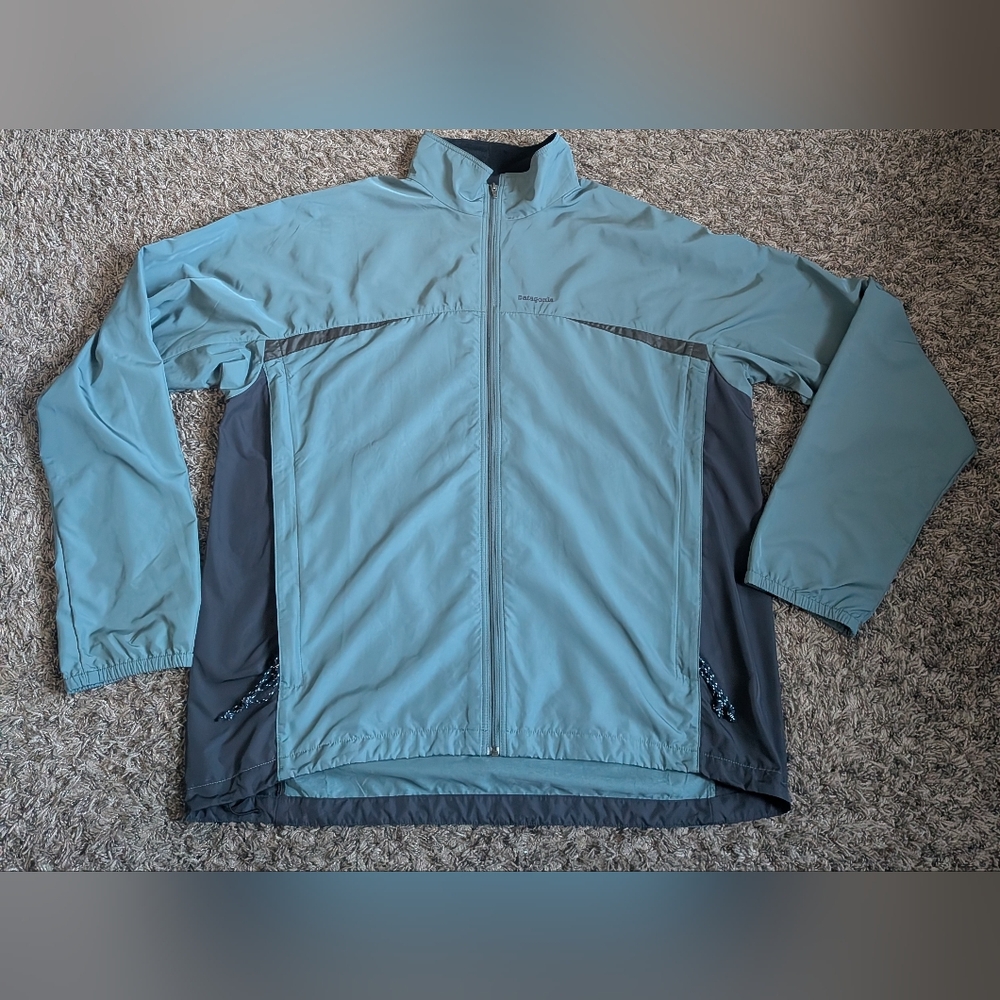 Vintage Patagonia 2002 Full Zip Integral Windbreaker Jacket Men's XL